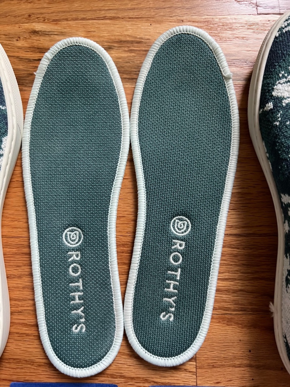 Rothy’s slip on sneaker/loafers seaform green,retired, women’s 7.5 - Picture 4 of 16
